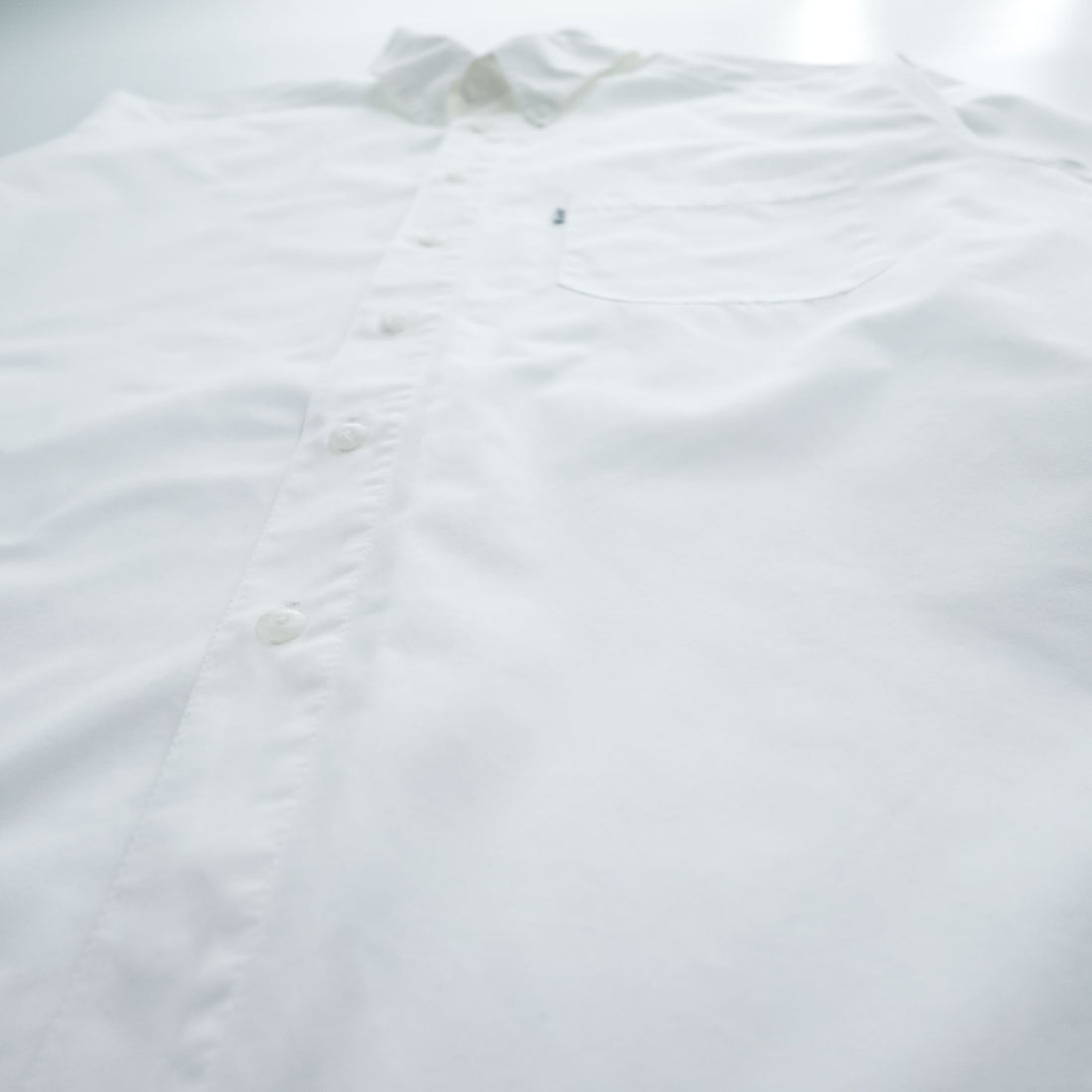 Levi Strauss 90s Vintage Long-sleeve Button-down Shirt L White Oxford 60519-4252