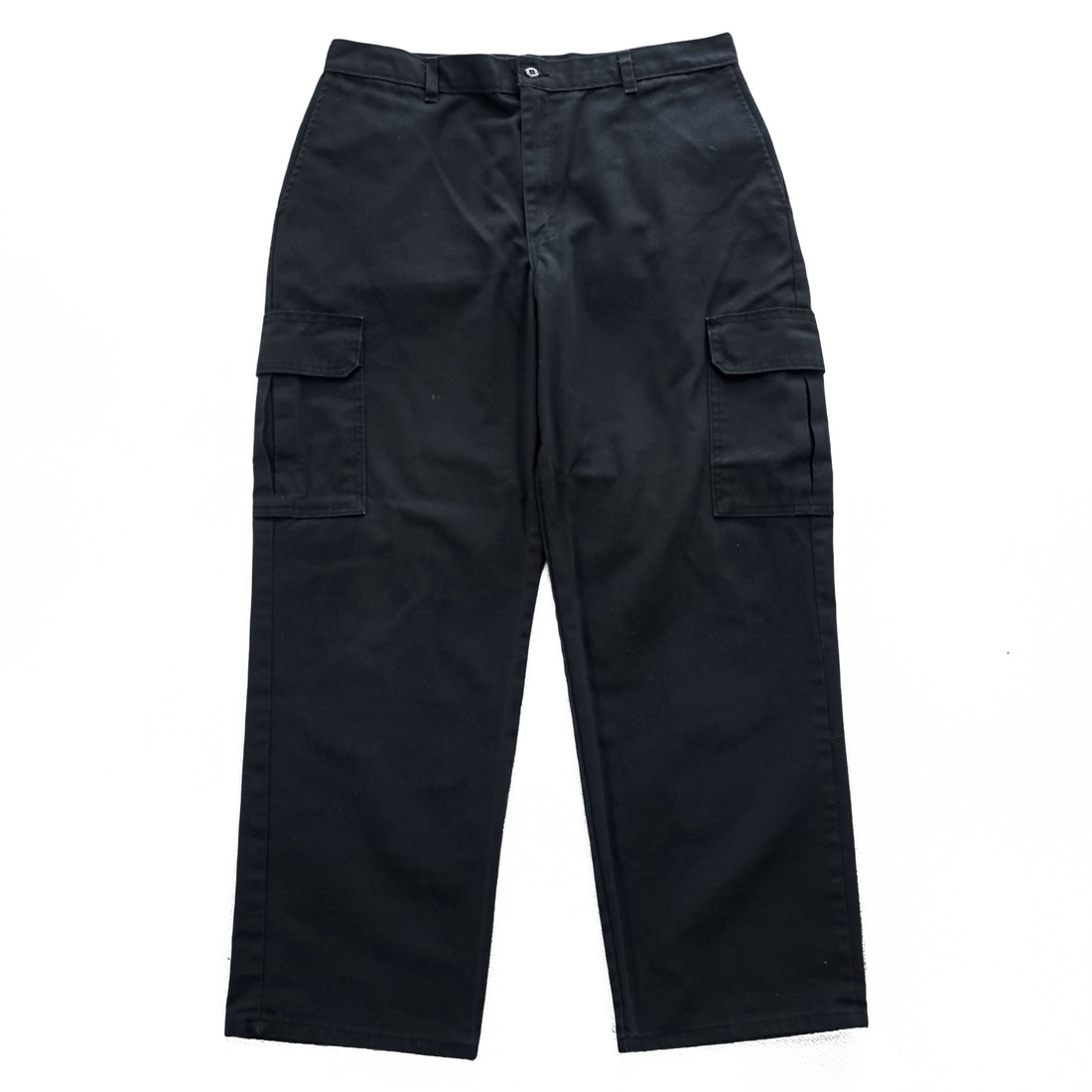 Dickies Wide Cargo Work Pants, 36 × 30 Black, 7113038BK