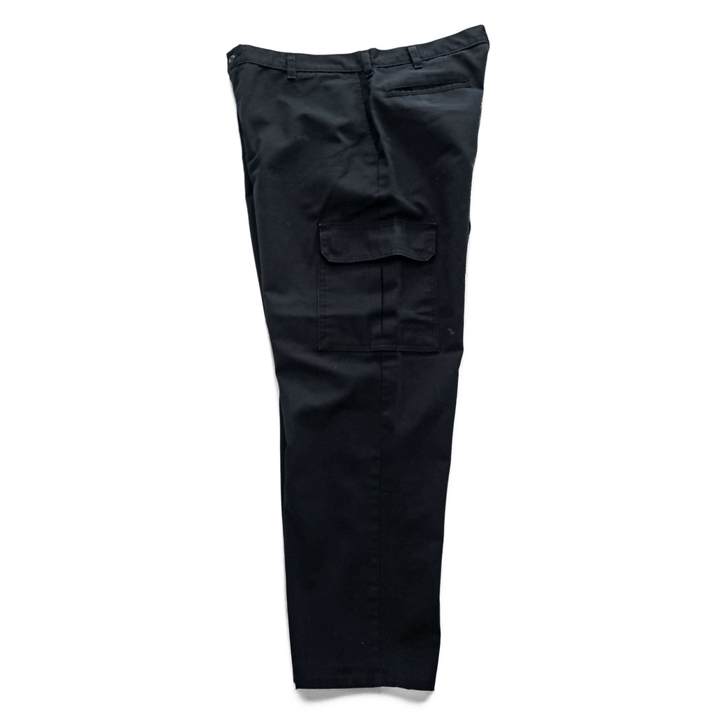 Dickies Wide Cargo Work Pants, 36 × 30 Black, 7113038BK