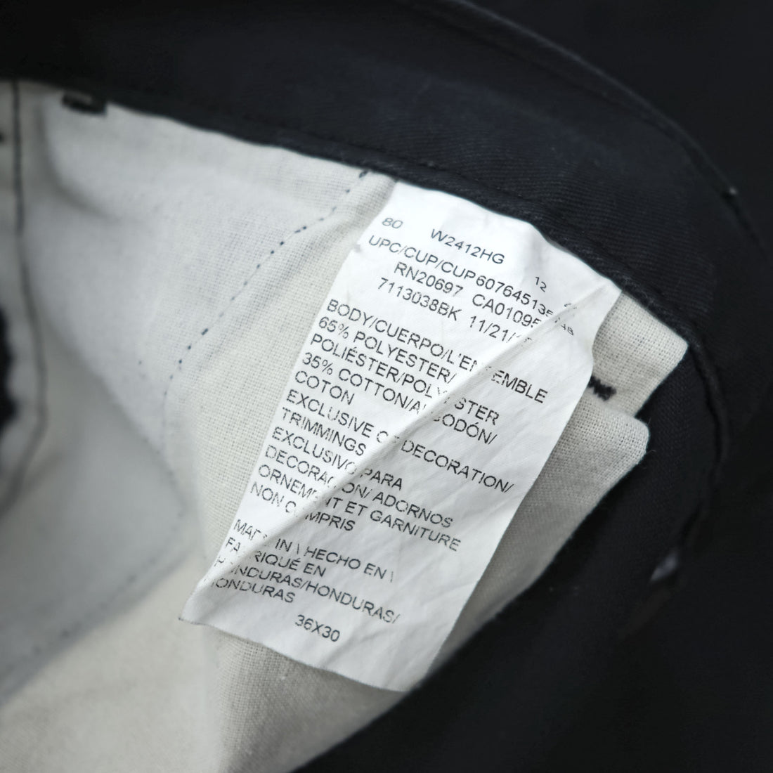 Dickies Wide Cargo Work Pants, 36 × 30 Black, 7113038BK