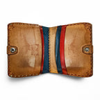OJAGA DESIGN Japan Made Wallet Red, Blue, Brown × TAMIYA