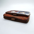 OJAGA DESIGN Japan Made Wallet Red, Blue, Brown × TAMIYA