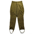 Vintage 1960s Soviet Army Trousers Cargo Work Pants M Khaki Soviet USSR Military Galife Riding Breeches Stirrup Pants Size 48-3 Approx L