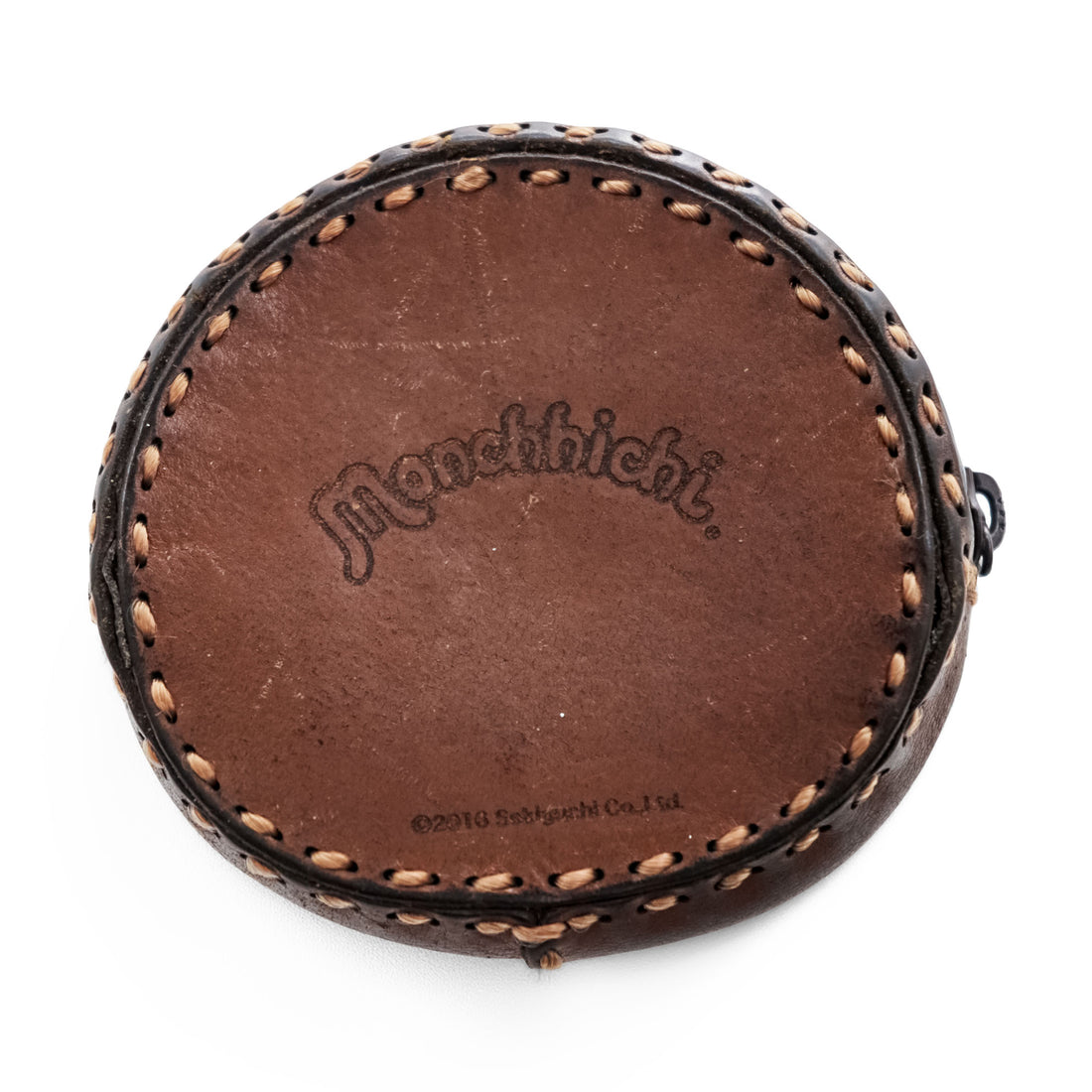 OJAGA DESIGN Made in Japan Coin Wallet Brown × Monchhichi