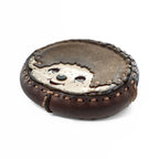 OJAGA DESIGN Made in Japan Coin Wallet Brown × Monchhichi