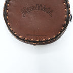 OJAGA DESIGN Made in Japan Coin Wallet Brown × Monchhichi