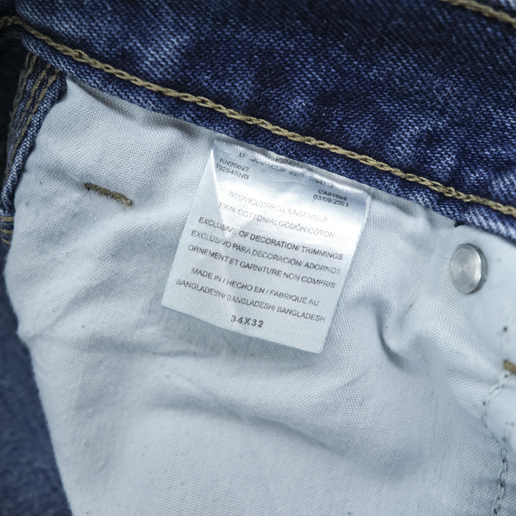 Dickies Painter Denim Pants Jeans L Indigo Blue 19294SNB