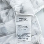 STUSSY × NIKE プルオーバージャケット 中綿 Thermore ECODOWN FIBERS エコダウン L ホワイト ドローコード Insulated Jacket MARBLE HO200610MXP