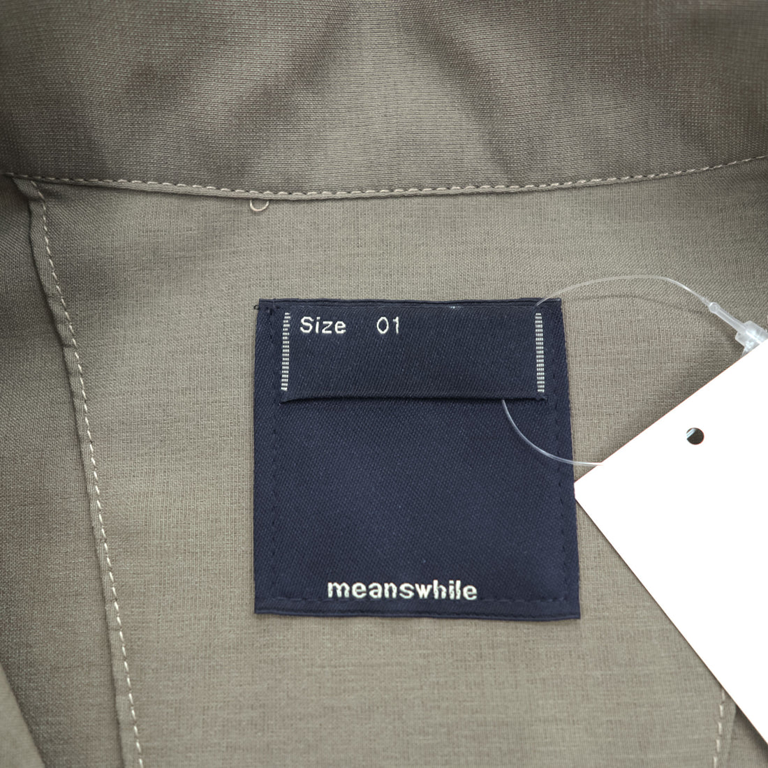 meanswhile 日本製 オールインワン ツナギ ジャンプスーツ M ブラウン Dry Smooth Overall / Dark Oak MW-JKT22108