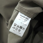 meanswhile 日本製 オールインワン ツナギ ジャンプスーツ M ブラウン Dry Smooth Overall / Dark Oak MW-JKT22108