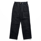 pelle pelle marc buchanan 90s Vintage Denim Pants Jeans L Black Wide Tapered Baggy