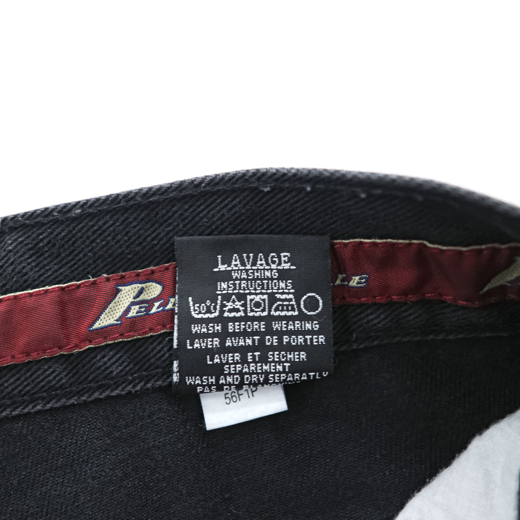 pelle pelle marc buchanan 90s Vintage Denim Pants Jeans L Black Wide Tapered Baggy
