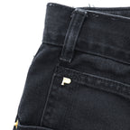 pelle pelle marc buchanan 90s Vintage Denim Pants Jeans L Black Wide Tapered Baggy