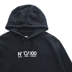 NIKE プルオーバー パーカー L ブラック バックプリント HOUSE OF INNOVATION HOODIE NYC/000