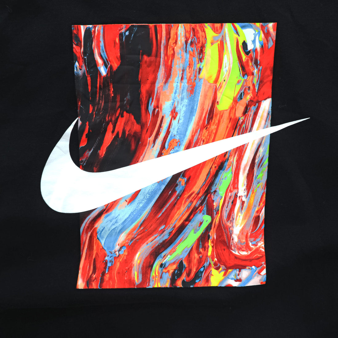 NIKE プルオーバー パーカー L ブラック バックプリント HOUSE OF INNOVATION HOODIE NYC/000