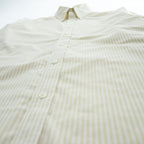 Brooks Brothers 1818 Regent Non-Iron Button-Down Shirt Yellow White Stripe Men’s M