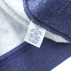 Polo Ralph Lauren Reverse Weave Zip Up Hoodie XXL, Blue, Brushed Lining, Oversized, Small Pony Logo Embroidery