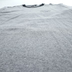 Hanes Ringer T-Shirt, Size XL, Gray, One-Point Logo, All-American Comfort
