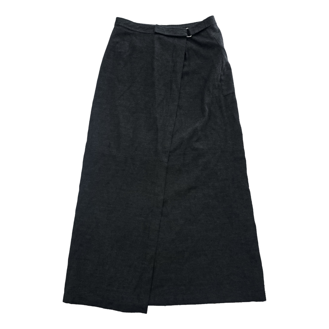 A|X ARMANI EXCHANGE 90s Vintage Long Wrap Skirt M Gray