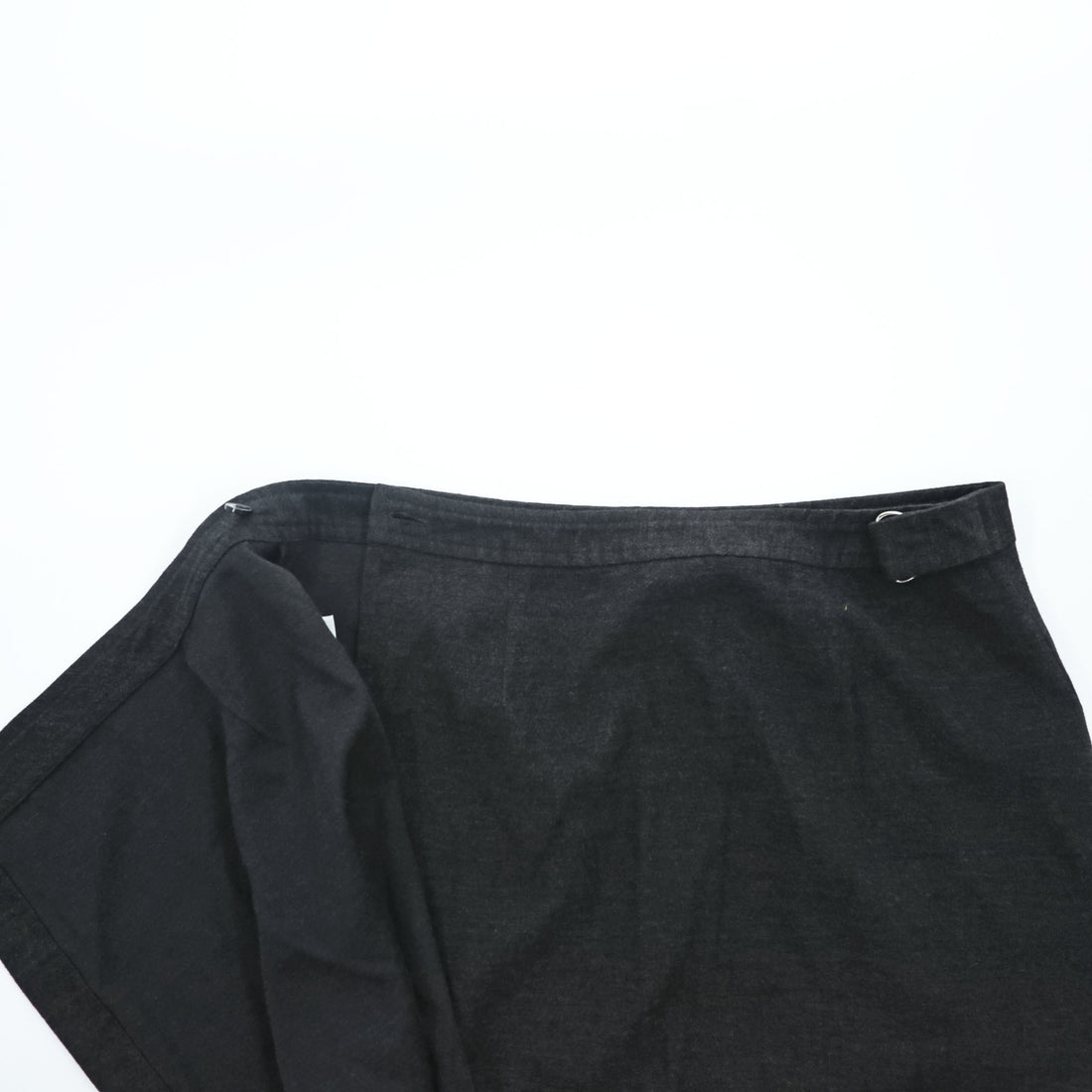 A|X ARMANI EXCHANGE 90s Vintage Long Wrap Skirt M Gray