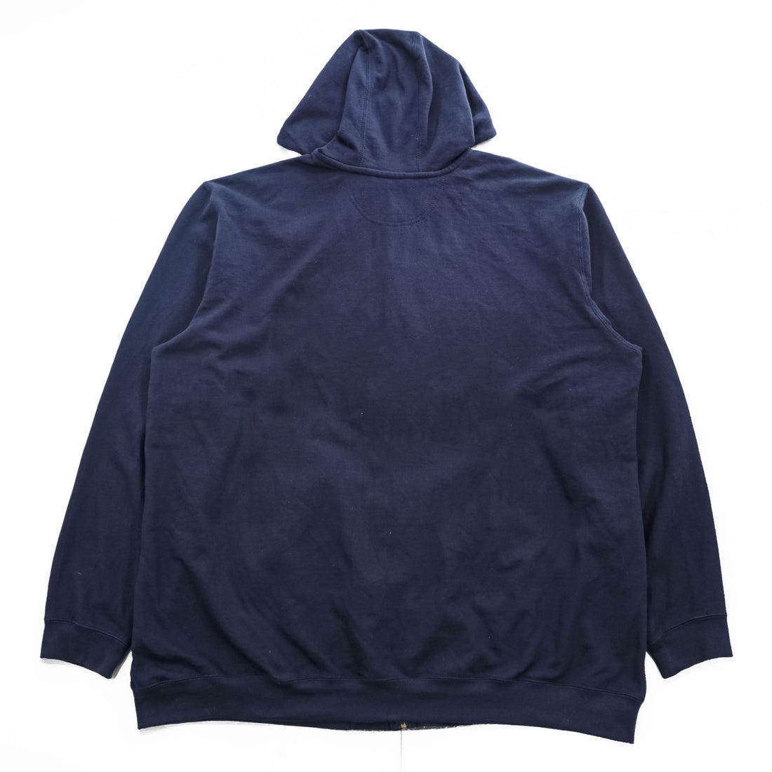 Carhartt Zip Up Hoodie XL ~ Navy Brushed Lining Big Size Loose Fit K122 472
