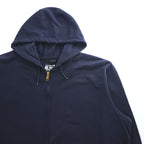 Carhartt Zip Up Hoodie XL ~ Navy Brushed Lining Big Size Loose Fit K122 472