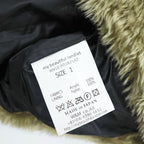 my beautiful landlet 日本製 フェイクファー プルオーバー L ベージュ WM10-PO162102