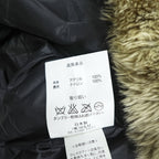 my beautiful landlet 日本製 フェイクファー プルオーバー L ベージュ WM10-PO162102