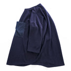 Phatee Japan Made BIG TEE T-Shirt FREE Navy brushed lining hemp