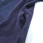 Phatee Japan Made BIG TEE T-Shirt FREE Navy brushed lining hemp