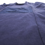 Phatee Japan Made BIG TEE T-Shirt FREE Navy brushed lining hemp