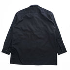 Dickies 長袖 ワークシャツ L ブラック ボックス 胸ポケット WL574BK
