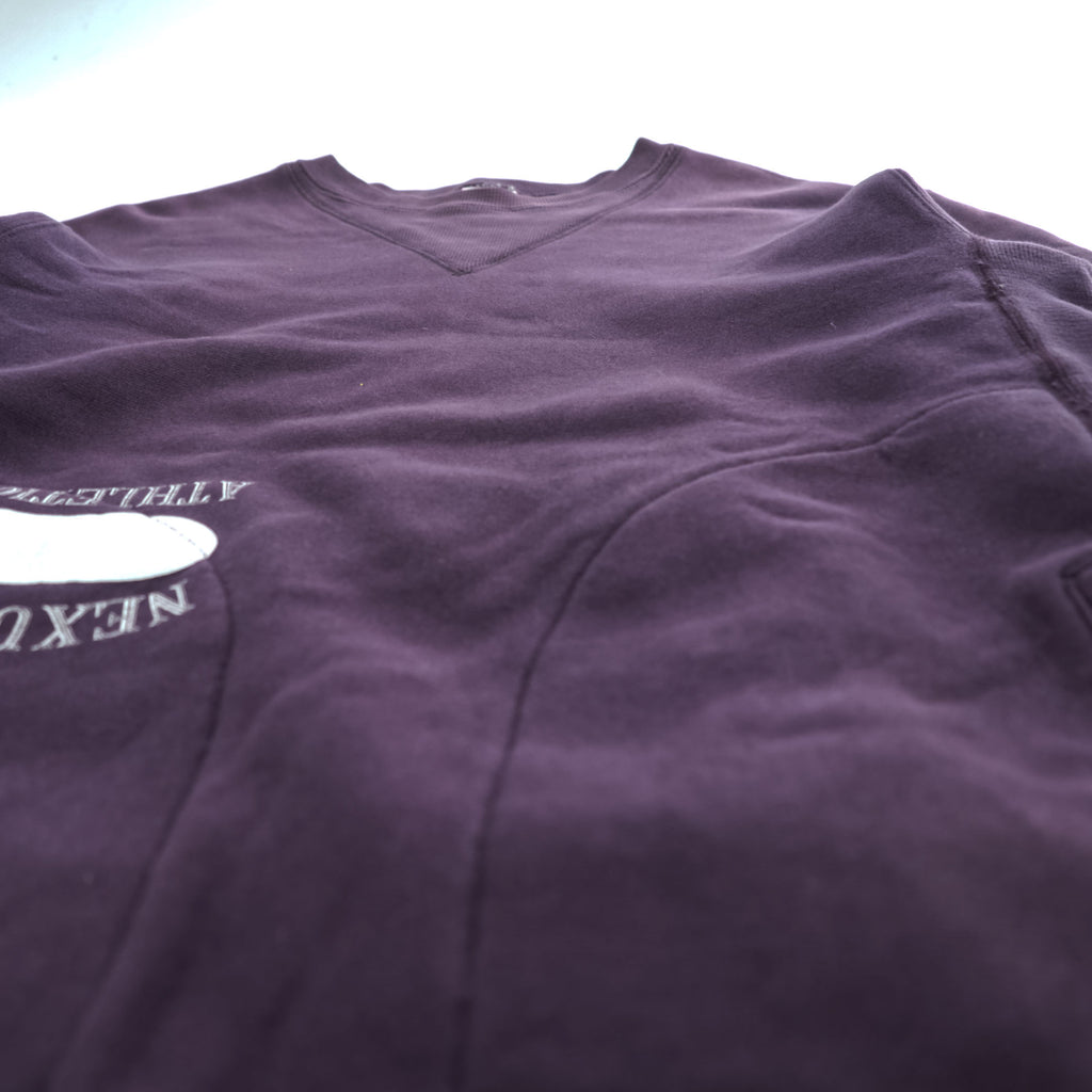 NEXUSVII.  両V リメイク リバースウィーブ スウェット トレーナー M パープル フェード 日本製 04AW-NXS-007