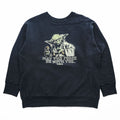 BOWWOW Japan Made Sweatshirt, Size L, Black, Printed, Reverse Weave, STAR WARS