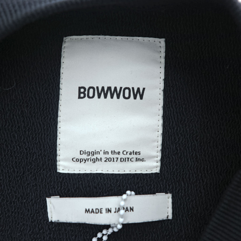 BOWWOW Japan Made Sweatshirt, Size L, Black, Printed, Reverse Weave, STAR WARS