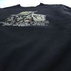 BOWWOW Japan Made Sweatshirt, Size L, Black, Printed, Reverse Weave, STAR WARS