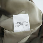 BURBERRY LONDON Japan Made Checked Tuck Pleated Skirt M Beige