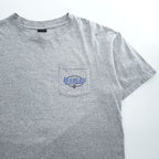 HARLEY DAVIDSON 90年代 USA製 ヴィンテージ 胸ポケット Tシャツ XL グレー バックプリント BALTIMORE MD バイク Holoubek