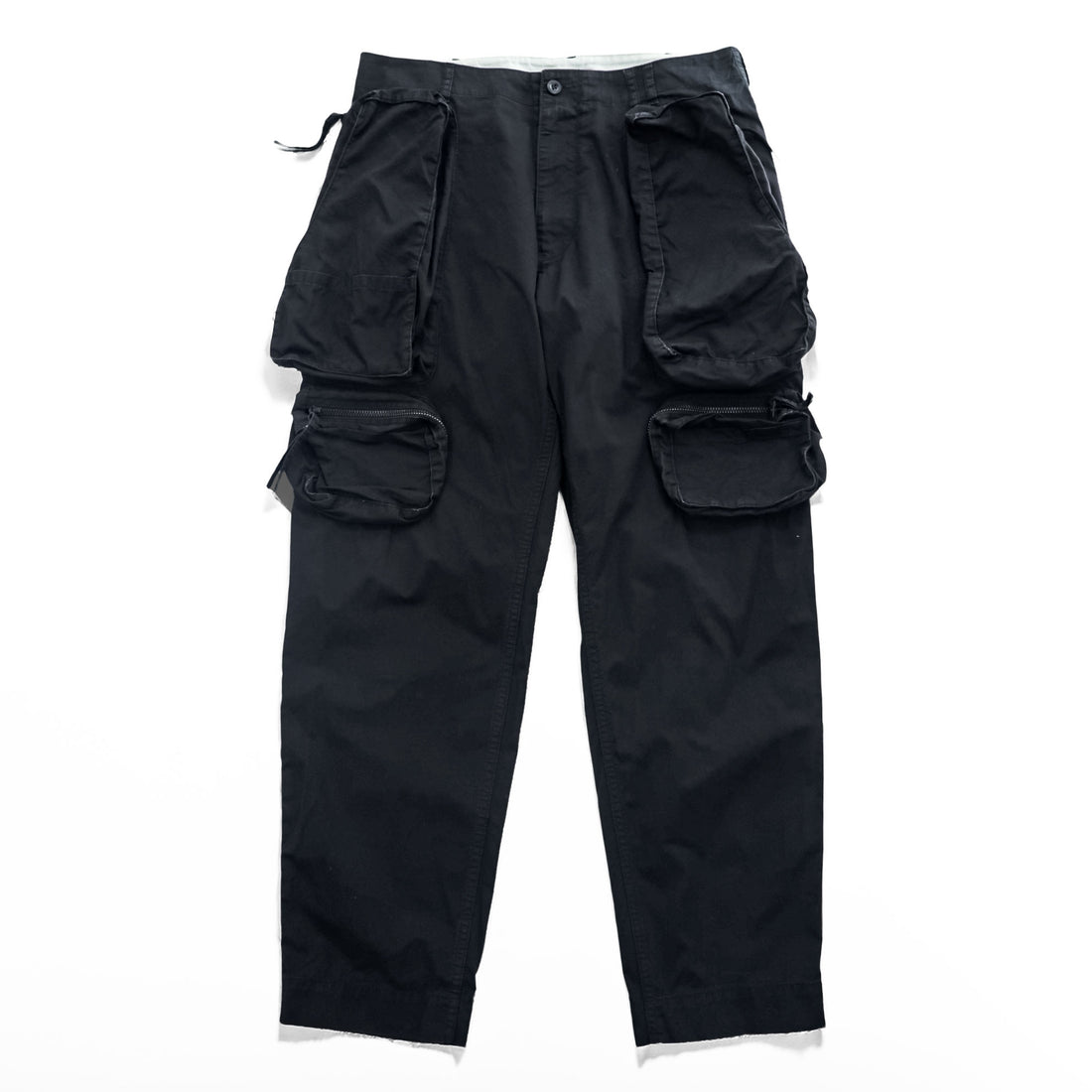HUMIS Made in Japan  DEFORMATION MILITARY 6-PK PANTS Black M M-PT1002A