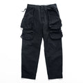 HUMIS Made in Japan  DEFORMATION MILITARY 6-PK PANTS Black M M-PT1002A