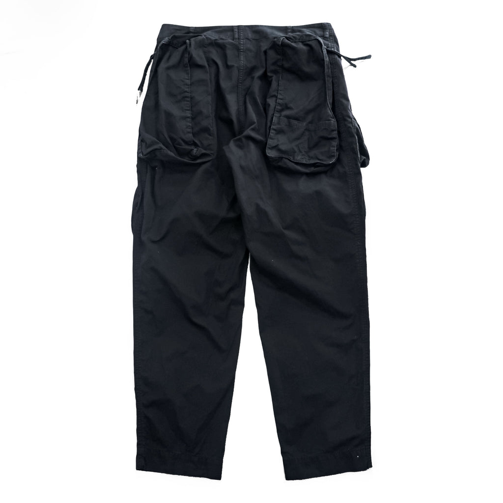 HUMIS Made in Japan  DEFORMATION MILITARY 6-PK PANTS Black M M-PT1002A