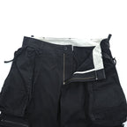 HUMIS Made in Japan  DEFORMATION MILITARY 6-PK PANTS Black M M-PT1002A