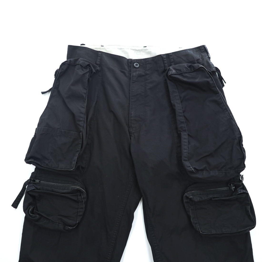 HUMIS Made in Japan  DEFORMATION MILITARY 6-PK PANTS Black M M-PT1002A