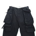 HUMIS Made in Japan  DEFORMATION MILITARY 6-PK PANTS Black M M-PT1002A