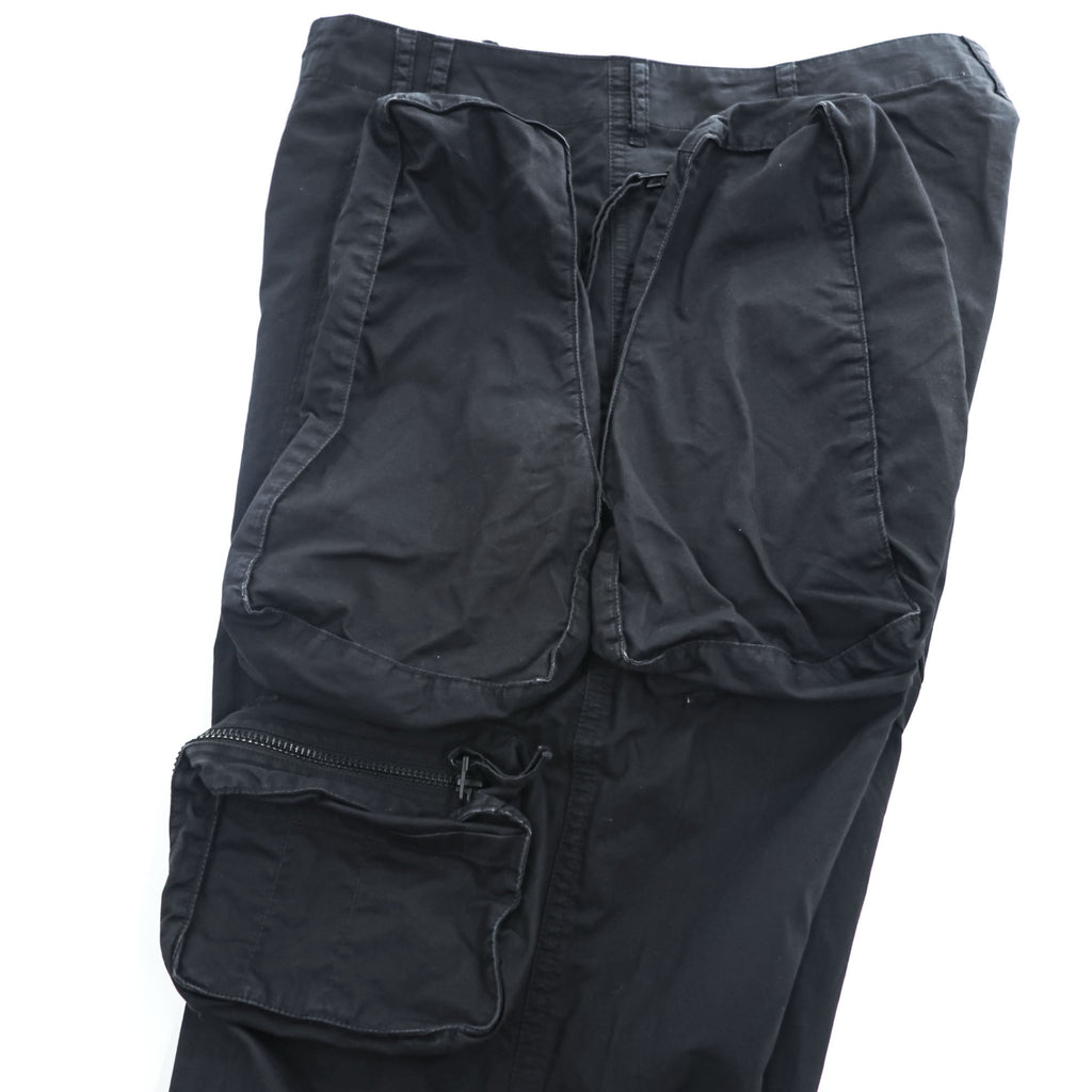 HUMIS Made in Japan  DEFORMATION MILITARY 6-PK PANTS Black M M-PT1002A