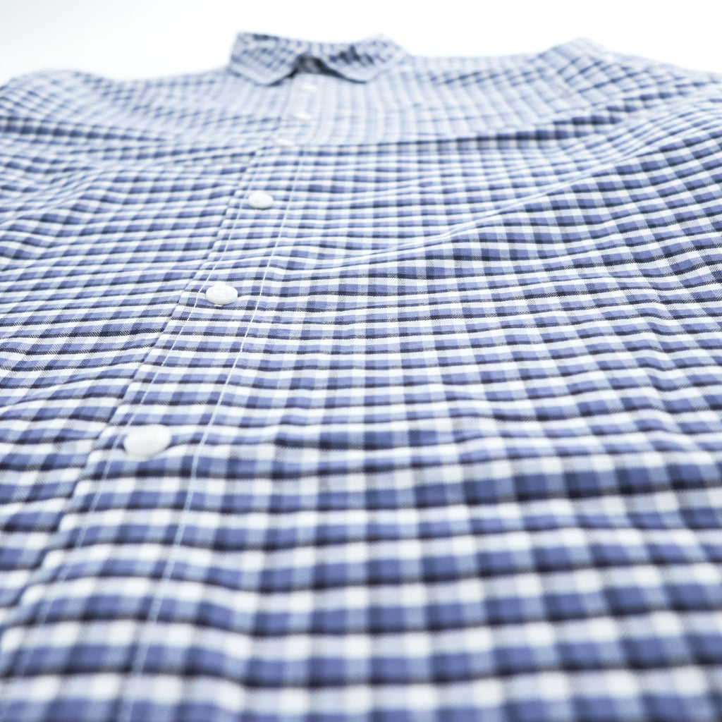 carhartt WIP 長袖 チェックシャツ L ブルー L/S LEMMING SHIRT 胸ポケット I024138