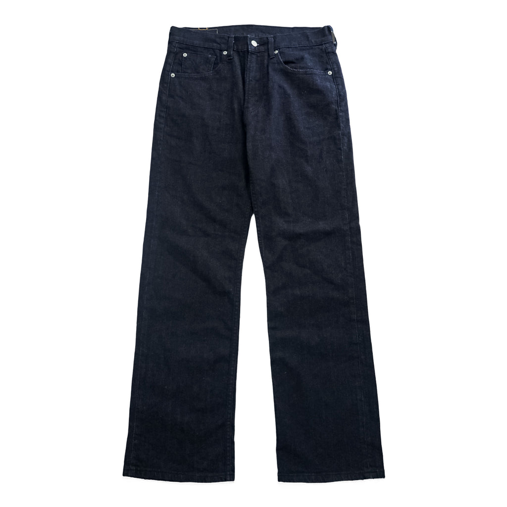 Levi's 506 ストレート デニムパンツ ジーンズ M インディゴ ブルー 濃紺 ジッパーフライ