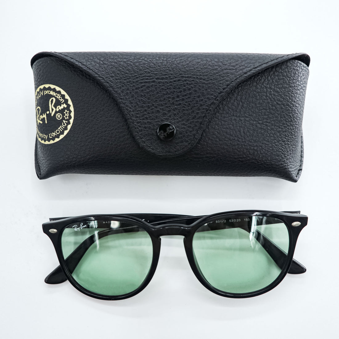 Ray-Ban Italian Made Boston Sunglasses, Black, RB4259-F 601/2 53_20 150 1N
