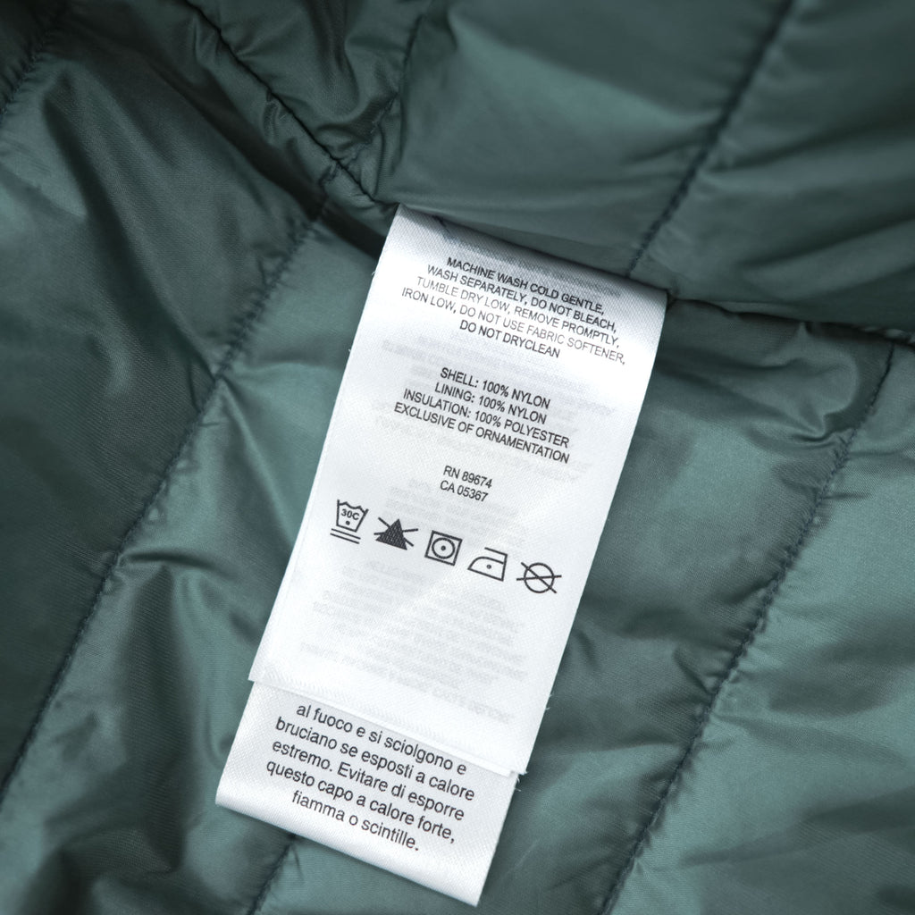 MOUNTAIN HARDWEAR マウンテンパーカー 中綿 シェル レインジャケット XL ネイビー 防水 ドローコード OM0151