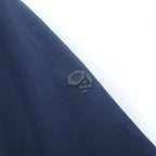MOUNTAIN HARDWEAR マウンテンパーカー 中綿 シェル レインジャケット XL ネイビー 防水 ドローコード OM0151